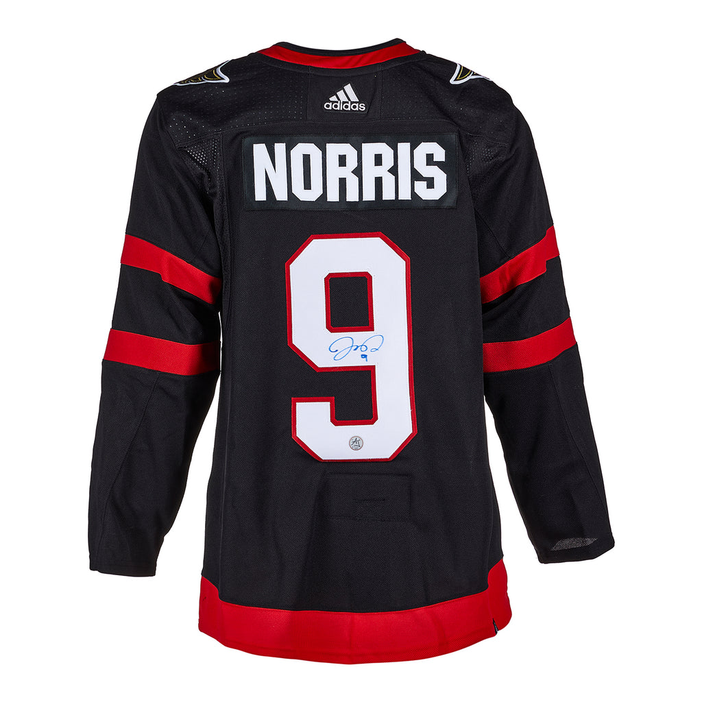 Josh Norris Ottawa Senators Autographed Adidas Jersey | AJ Sports.