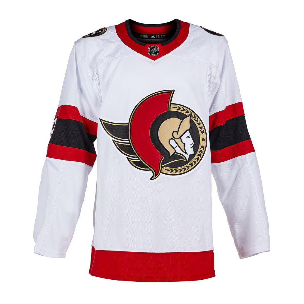 Josh Norris Ottawa Senators Signed White Adidas Jersey | AJ Sports.