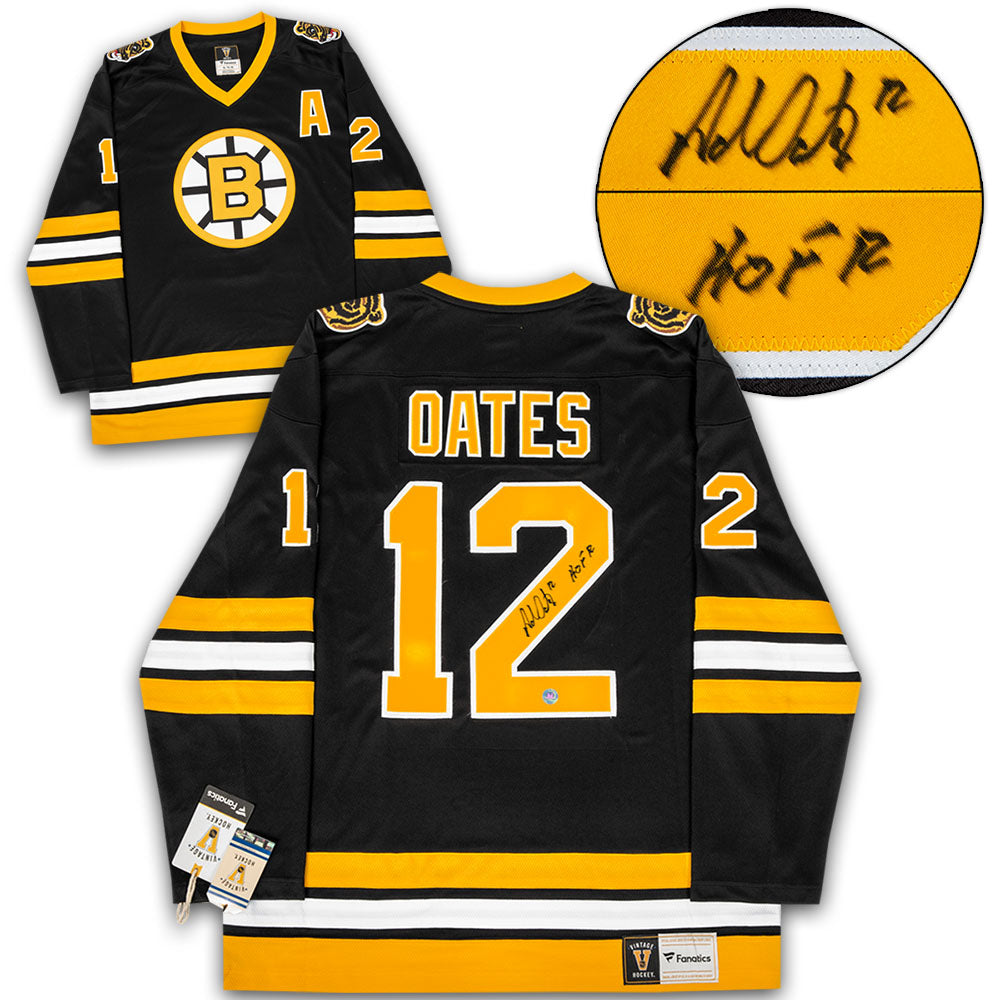 Adam Oates Boston Bruins Signed Retro Fanatics Jersey | AJ Sports.