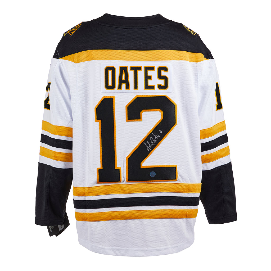 Adam Oates Boston Bruins Signed White Fanatics Jersey | AJ Sports.
