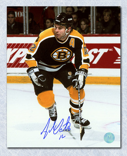 Adam Oates Boston Bruins Autographed Action 8x10 Photo | AJ Sports.