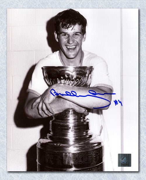 Bobby Orr Boston Bruins Autographed Stanley Cup Champion 8x10 Photo | AJ Sports.