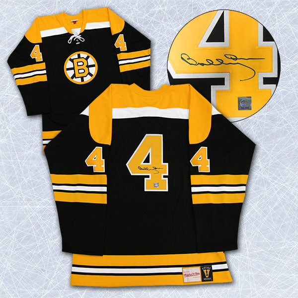 Bobby Orr Boston Bruins Signed Mitchell & Ness Authentic Jersey | AJ Sports.