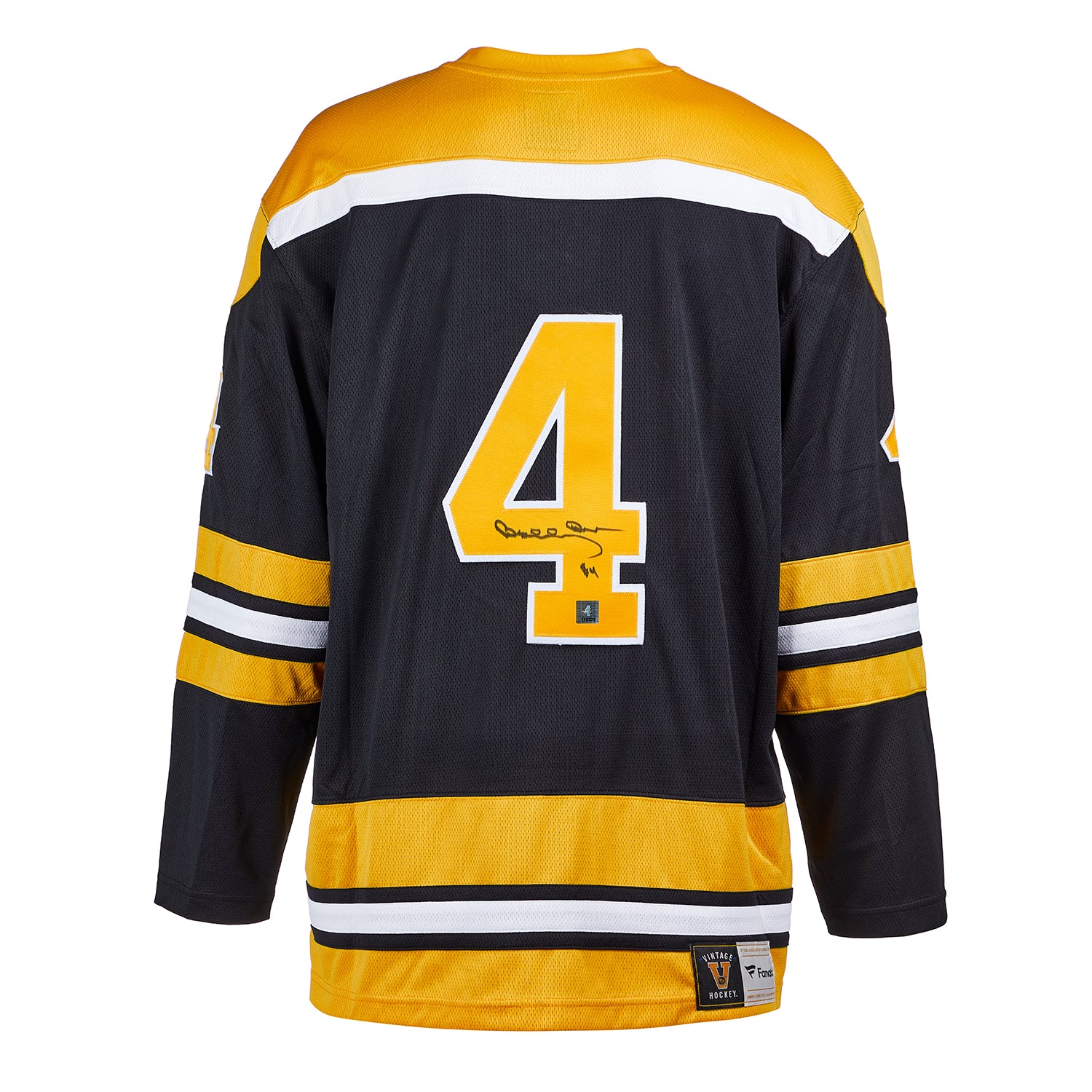 Bobby Orr NHL All-Star 1971-72 jersey artwork, This is a hi…