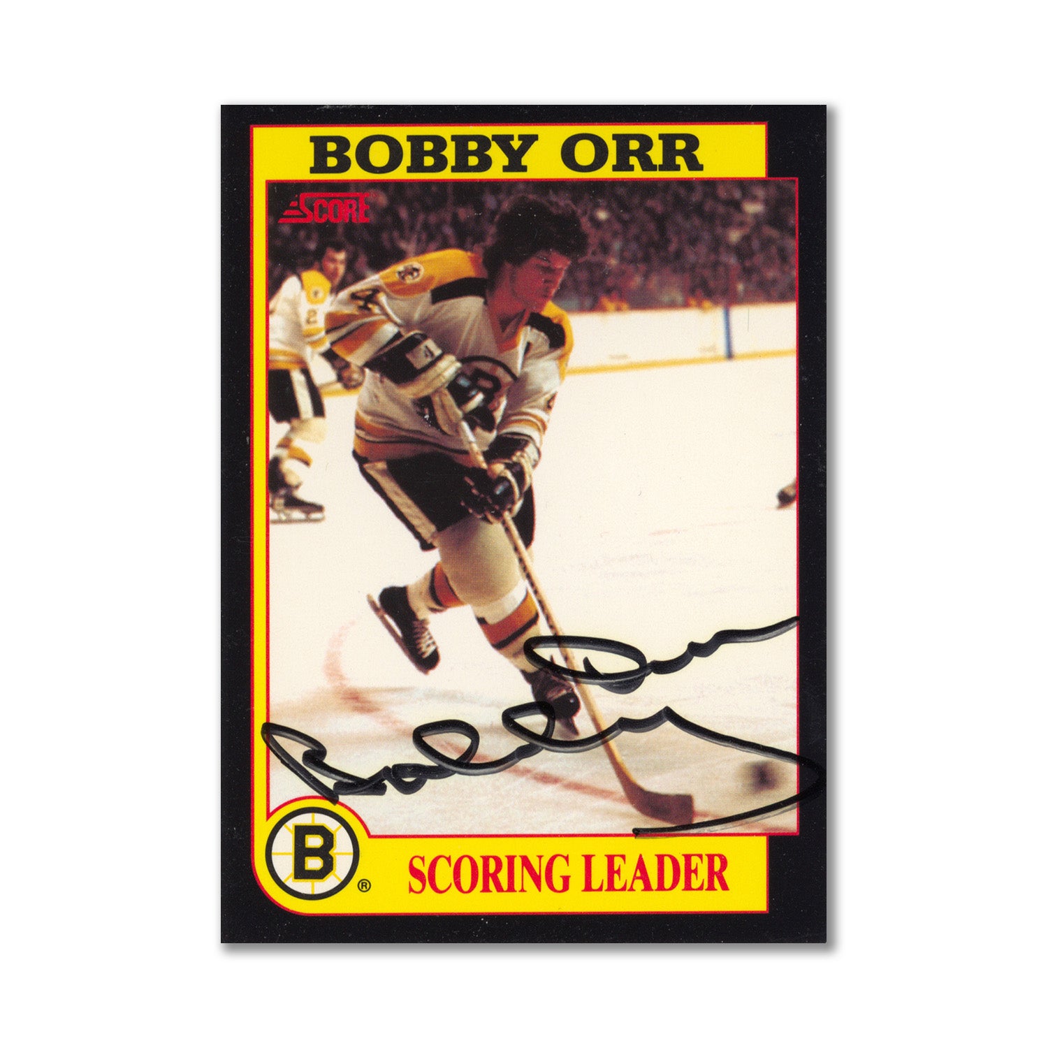 Bobby Orr Autographed Jersey - Rookie Pre Season #27 CCM