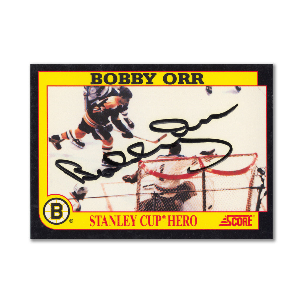 Upper Deck Nets Bobby Orr Autograph Deal