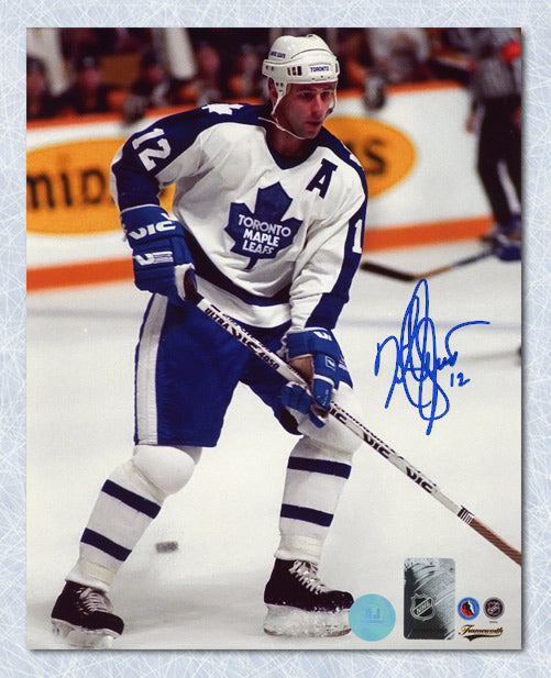 Mark Osborne Toronto Maple Leafs Autographed Action 8x10 Photo | AJ Sports.