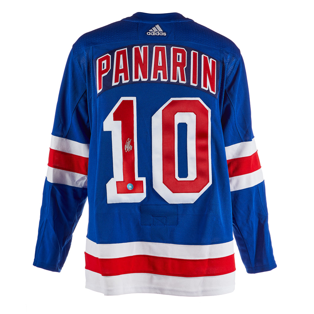Artemi Panarin New York Rangers Autographed Adidas Jersey | AJ Sports.