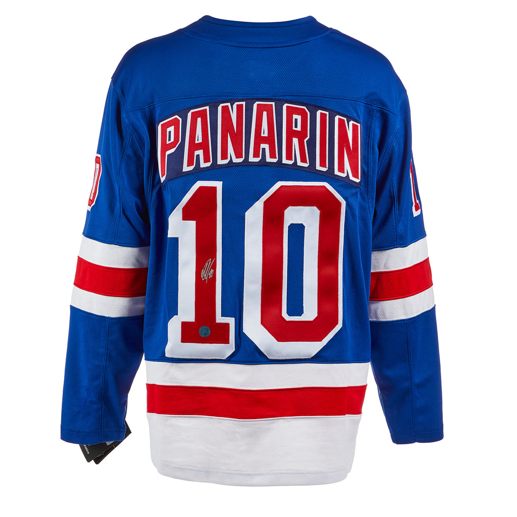 Artemi Panarin New York Rangers Autographed Fanatics Jersey | AJ Sports.