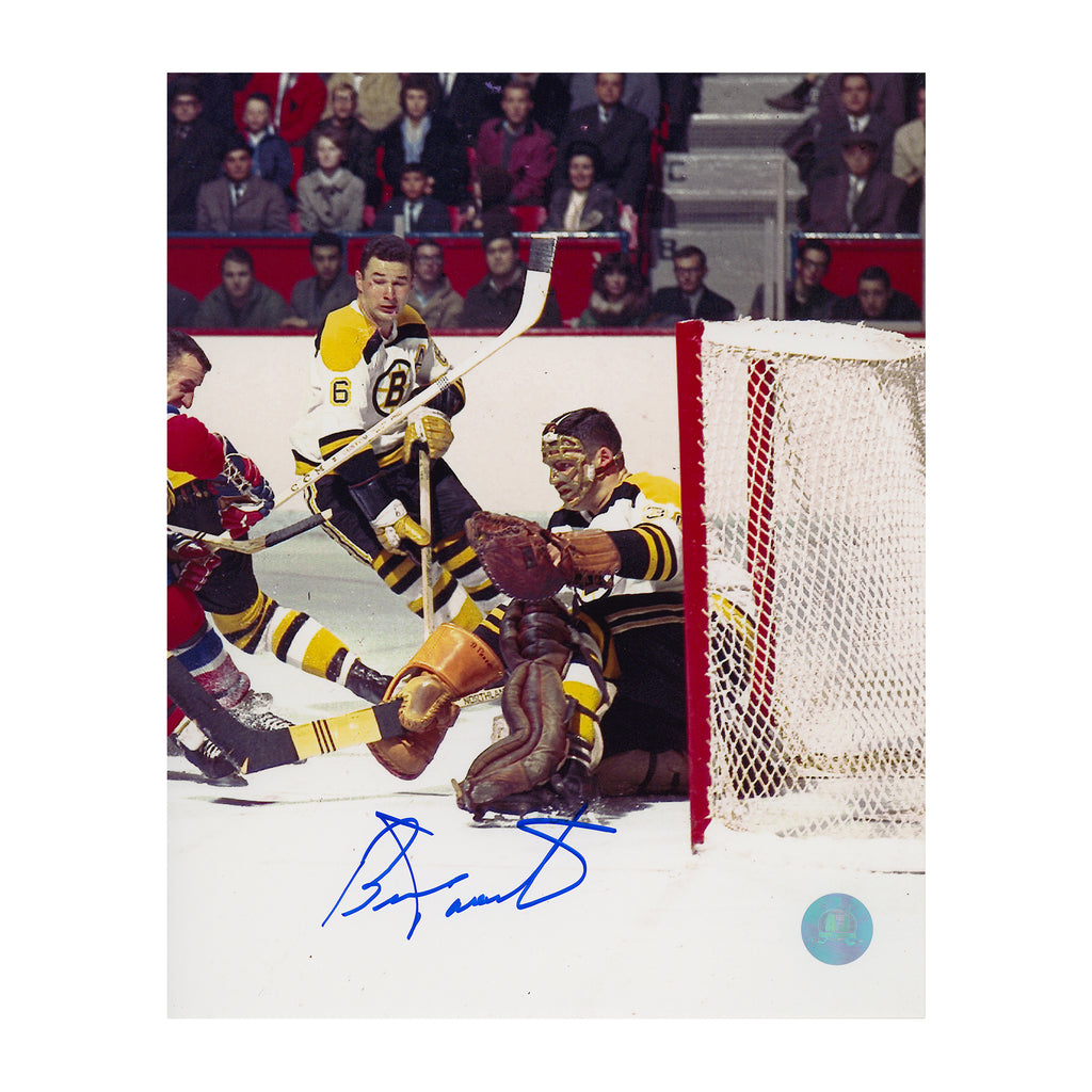 Bernie Parent Boston Bruins Autographed Original Six 8x10 Photo | AJ Sports.