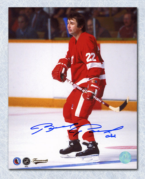 Brad Park Detroit Red Wings Autographed Hockey 8x10 Photo | AJ Sports.
