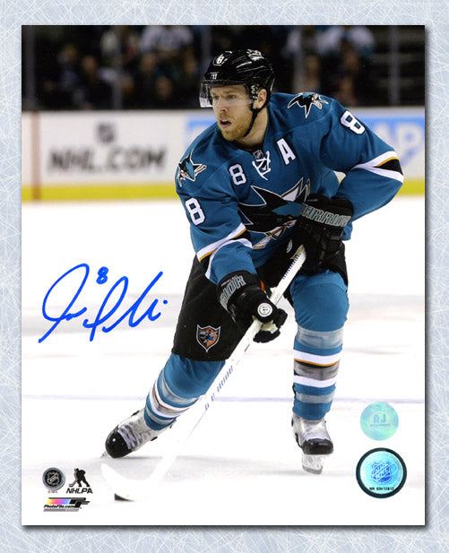 Joe Pavelski San Jose Sharks Autographed Hockey 8x10 Photo | AJ Sports.