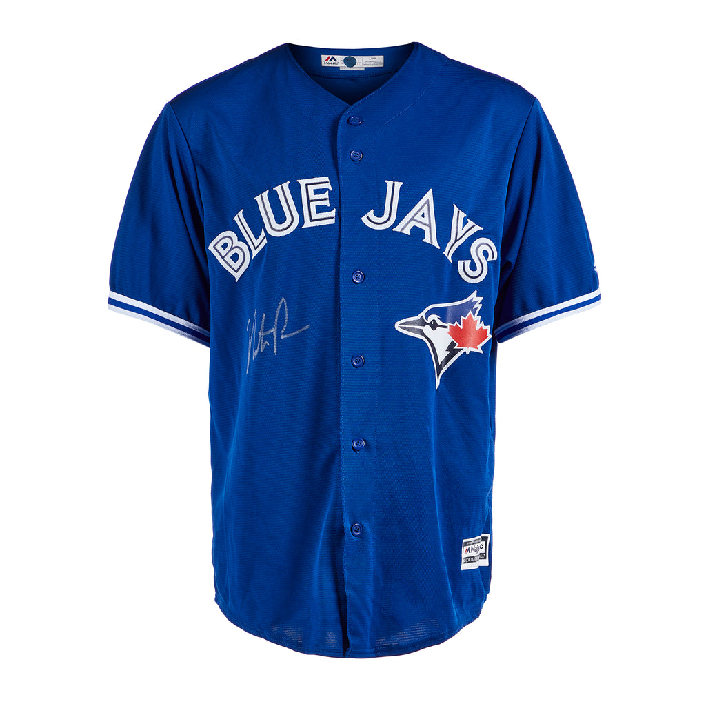 Nate Pearson Toronto Blue Jays Autographed Baseball Jersey | AJ Sports.