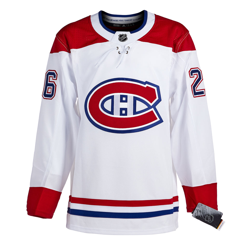 Jeff Petry Montreal Canadiens Signed White Adidas Jersey | AJ Sports.