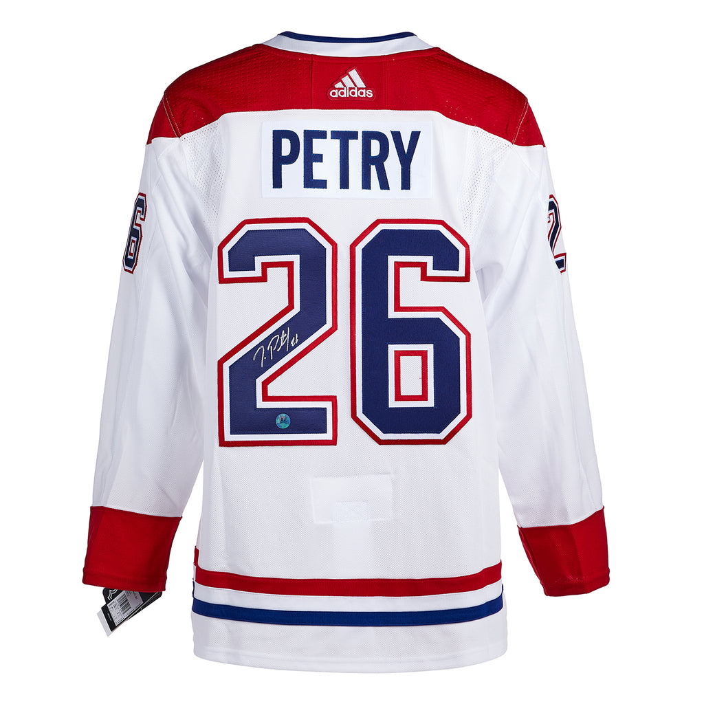 Jeff Petry Montreal Canadiens Signed White Adidas Jersey | AJ Sports.