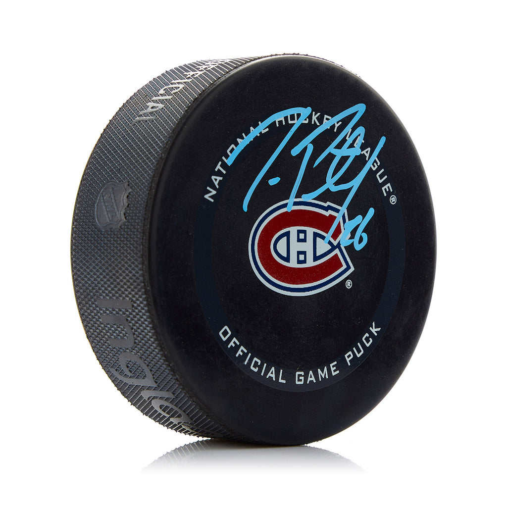 Jeff Petry Montreal Canadiens Signed Official Game Puck | AJ Sports.