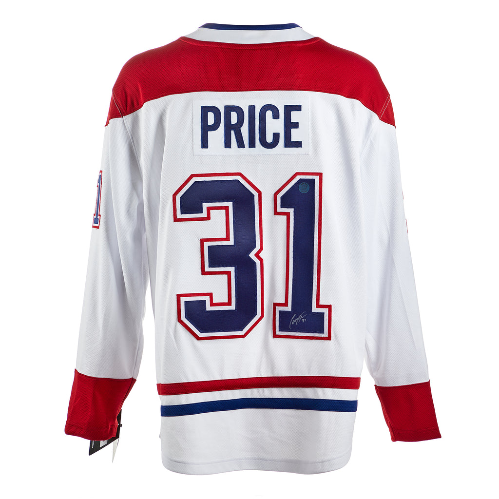 Carey Price Montreal Canadiens Autographed Fanatics Jersey | AJ Sports.