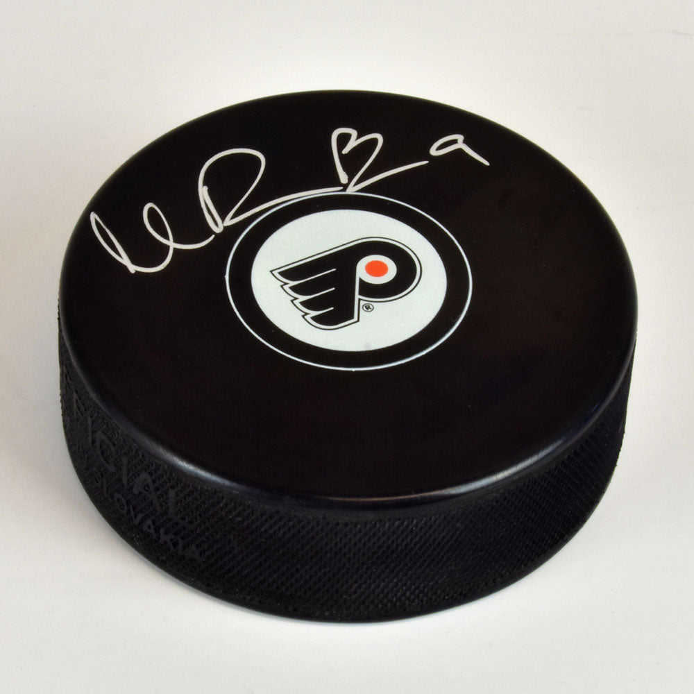 Ivan Provorov Philadelphia Flyers Autographed Hockey Puck | AJ Sports.
