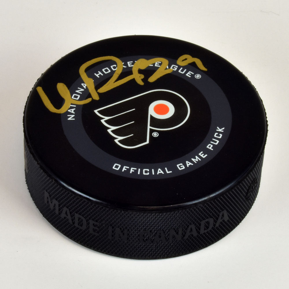 Ivan Provorov Philadelphia Flyers Signed Official Game Puck | AJ Sports.