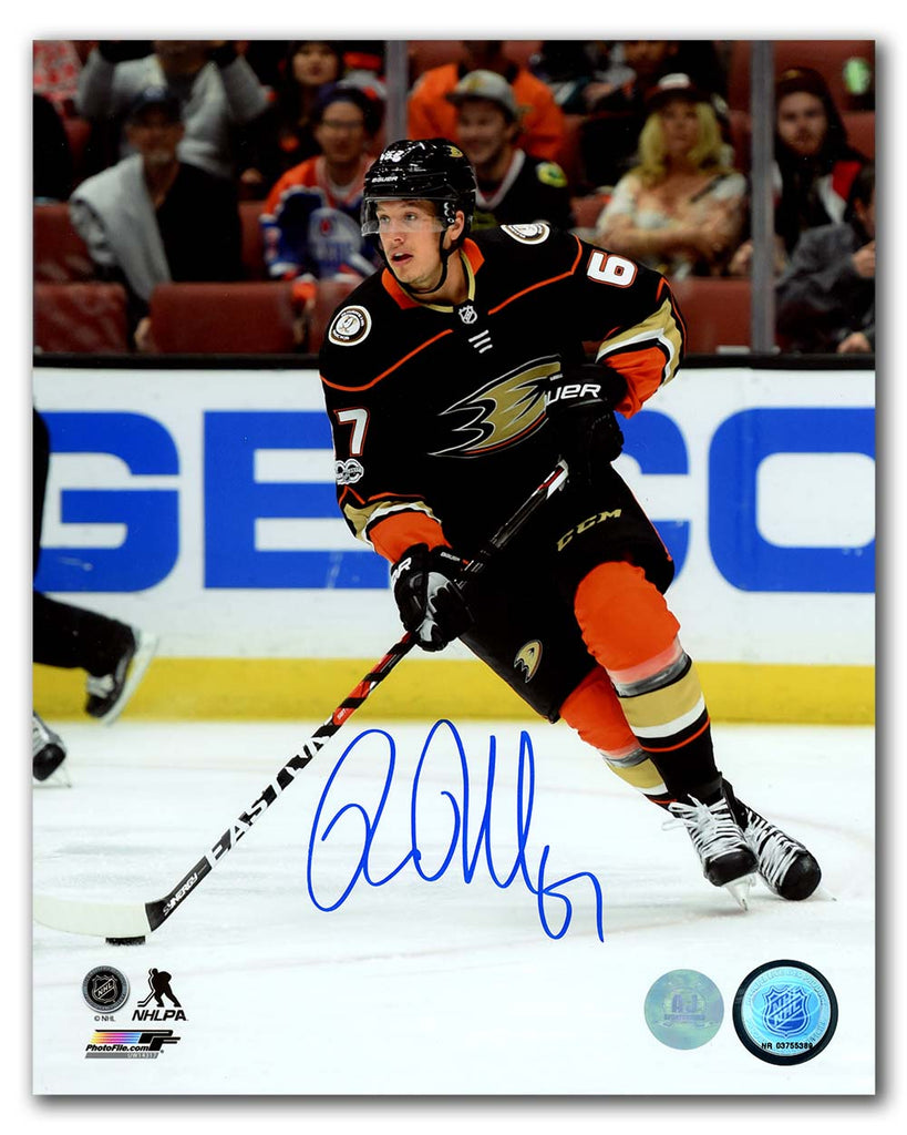 Rickard Rakell Anaheim Ducks Autographed Hockey 8x10 Photo | AJ Sports.