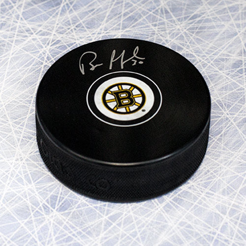 Bill Ranford Boston Bruins Autographed Hockey Puck | AJ Sports.