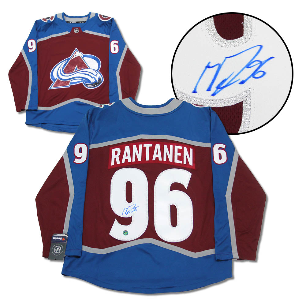 Mikko Rantanen Signed 2023 NHL All-Star Game White Adidas Jersey