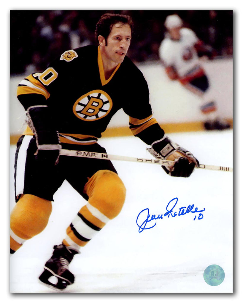 Jean Ratelle Boston Bruins Autographed Hockey 8x10 Photo | AJ Sports.