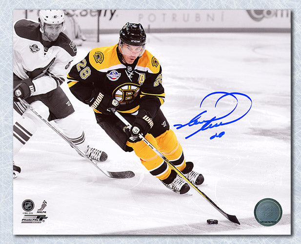 Mark Recchi Boston Bruins Autographed Spotlight 8x10 Photo | AJ Sports.