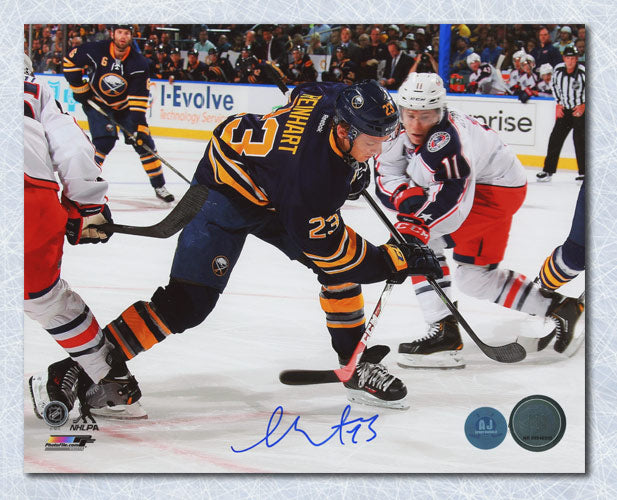 Sam Reinhart Buffalo Sabres Autographed First NHL Game 8x10 Photo | AJ Sports.