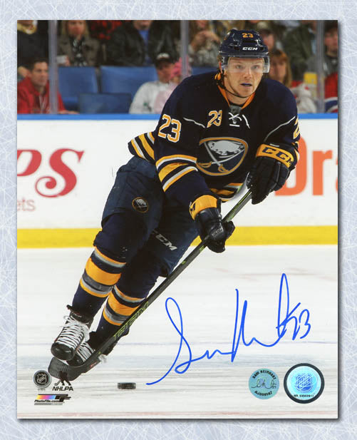 Sam Reinhart Buffalo Sabres Autographed Hockey 8x10 Photo | AJ Sports.