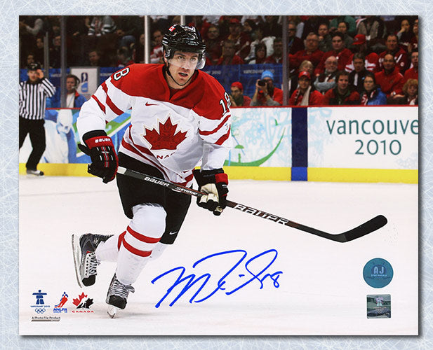 Mike Richards Team Canada Autographed 2010 Olympic 8x10 Photo | AJ Sports.