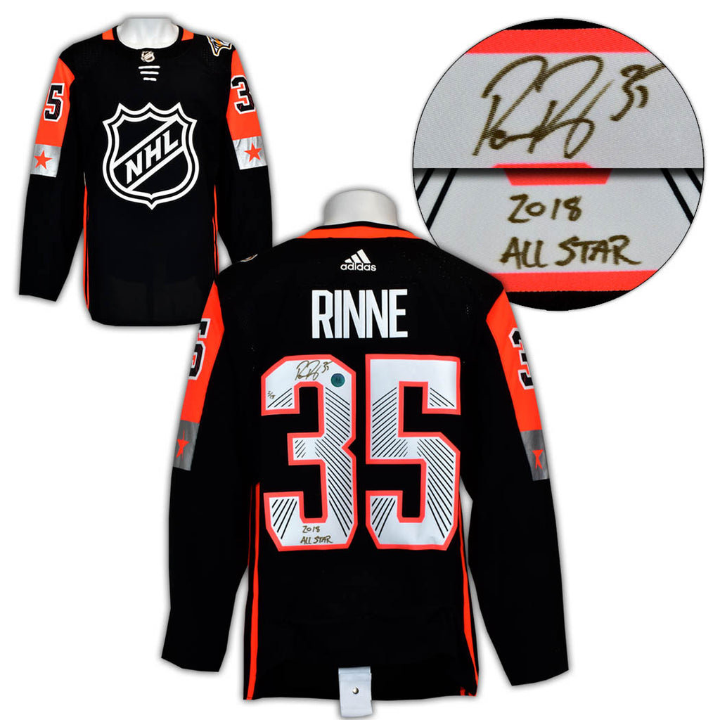 Pekka Rinne 2018 All Star Game Signed & Inscribed Adidas Jersey #/18 | AJ Sports.