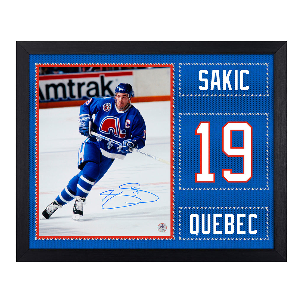 JOE SAKIC Signed Quebec Nordiques Retro Jersey - Colorado Avalanche - NHL  Auctions