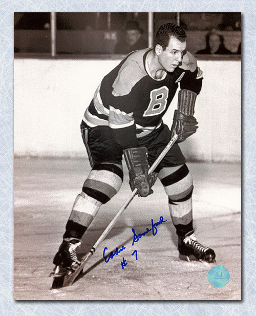 Ed Sandford Boston Bruins Autographed 8x10 Photo | AJ Sports.