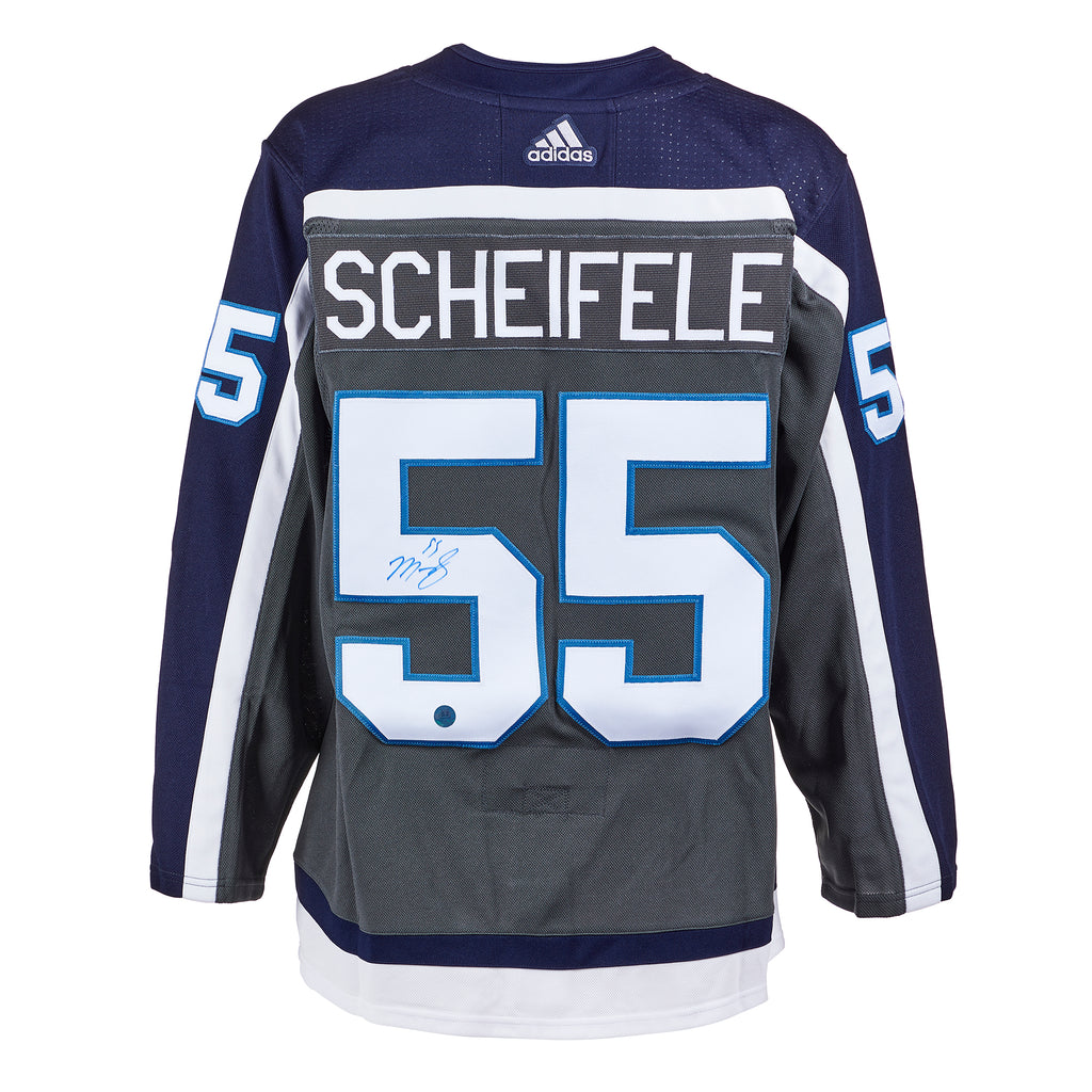 Framed Mark Scheifele Winnipeg Jets Autographed Navy Adidas Authentic Jersey  - Autographed NHL Jerseys at 's Sports Collectibles Store