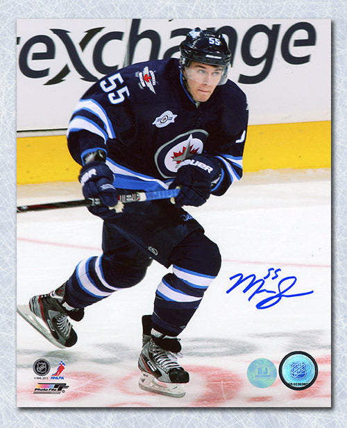 Mark Scheifele Winnipeg Jets Autographed 1st NHL Game 8x10 Photo | AJ Sports.