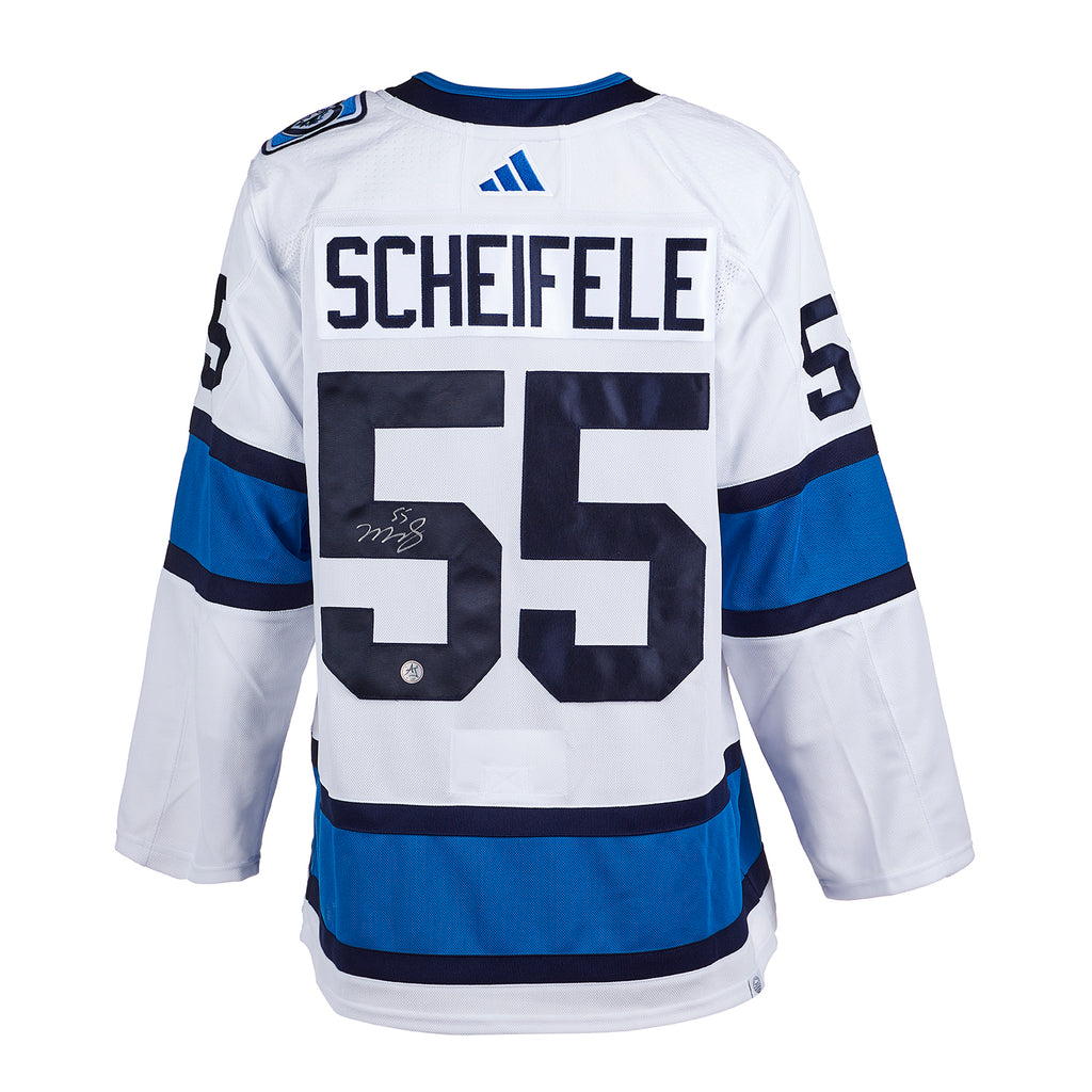 Mark Scheifele Winnipeg Jets Signed Aviator Adidas Jersey