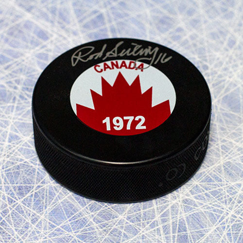 Rod Seiling Team Canada Autographed 1972 Summit Series Hockey Puck | AJ Sports.