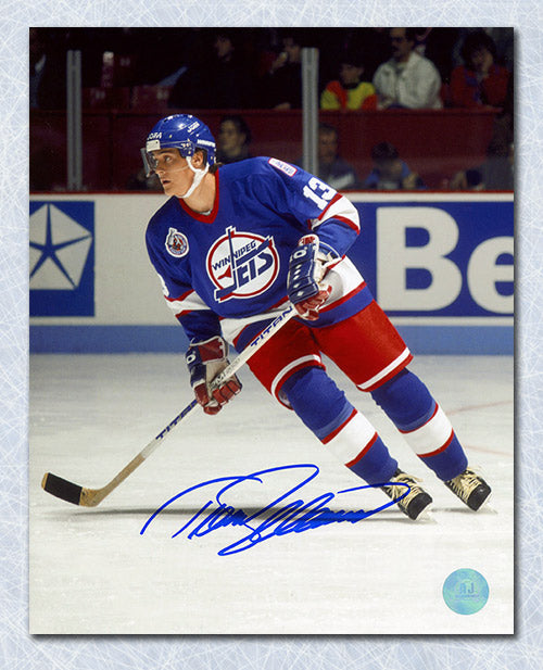 Teemu Selanne Winnipeg Jets Signed Hockey 8x10 Photo | AJ Sports.