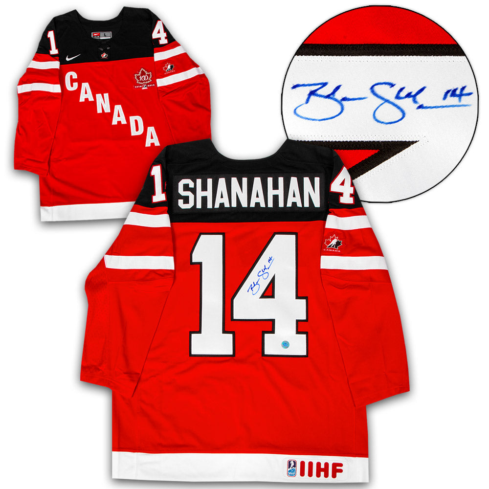 Brendan Shanahan Team Canada Autographed Centennial Nike Jersey | AJ Sports.