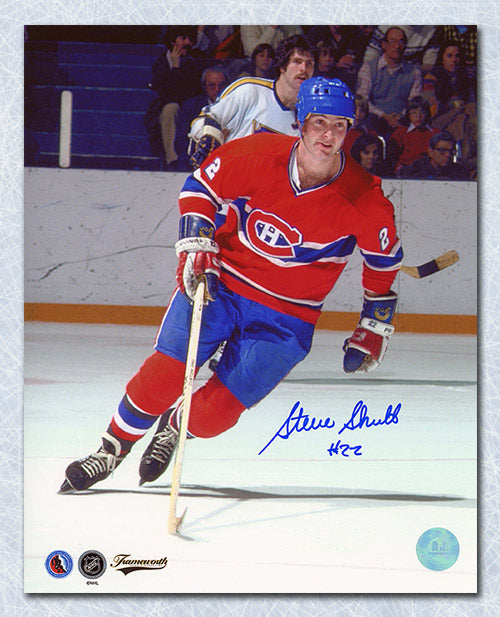 Steve Shutt Montreal Canadiens Autographed Action 8x10 Photo | AJ Sports.