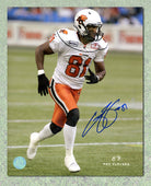Geroy Simon BC Lions Autographed CFL Football 8x10 Photo | AJ Sports.
