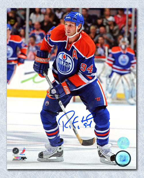 Ryan Smyth Edmonton Oilers Signed Hockey 8x10 Photo | AJ Sports.