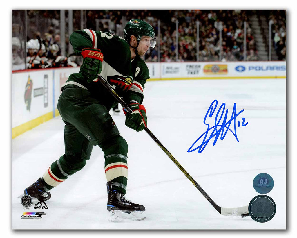 Eric Staal Minnesota Wild Autographed Hockey 8x10 Photo | AJ Sports.