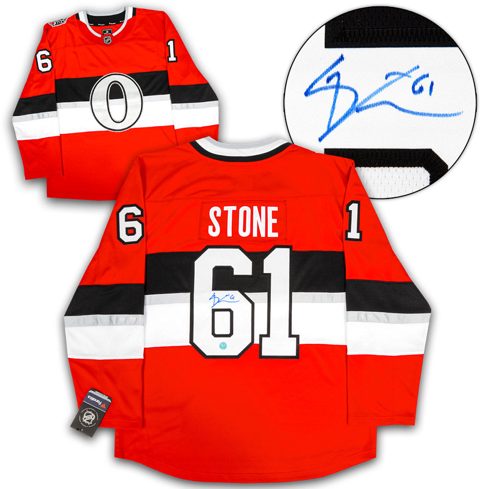 Mark Stone Ottawa Senators Signed NHL 100 Classic Fanatics Jersey | AJ Sports.
