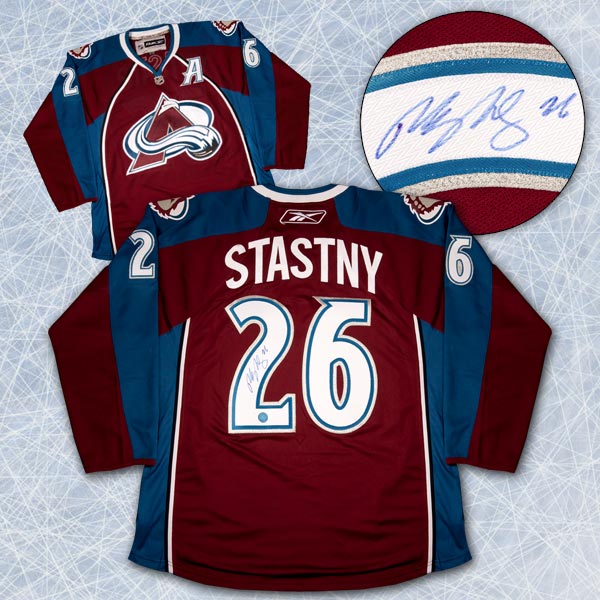 Paul Stastny Colorado Avalanche Autographed Reebok Jersey | AJ Sports.