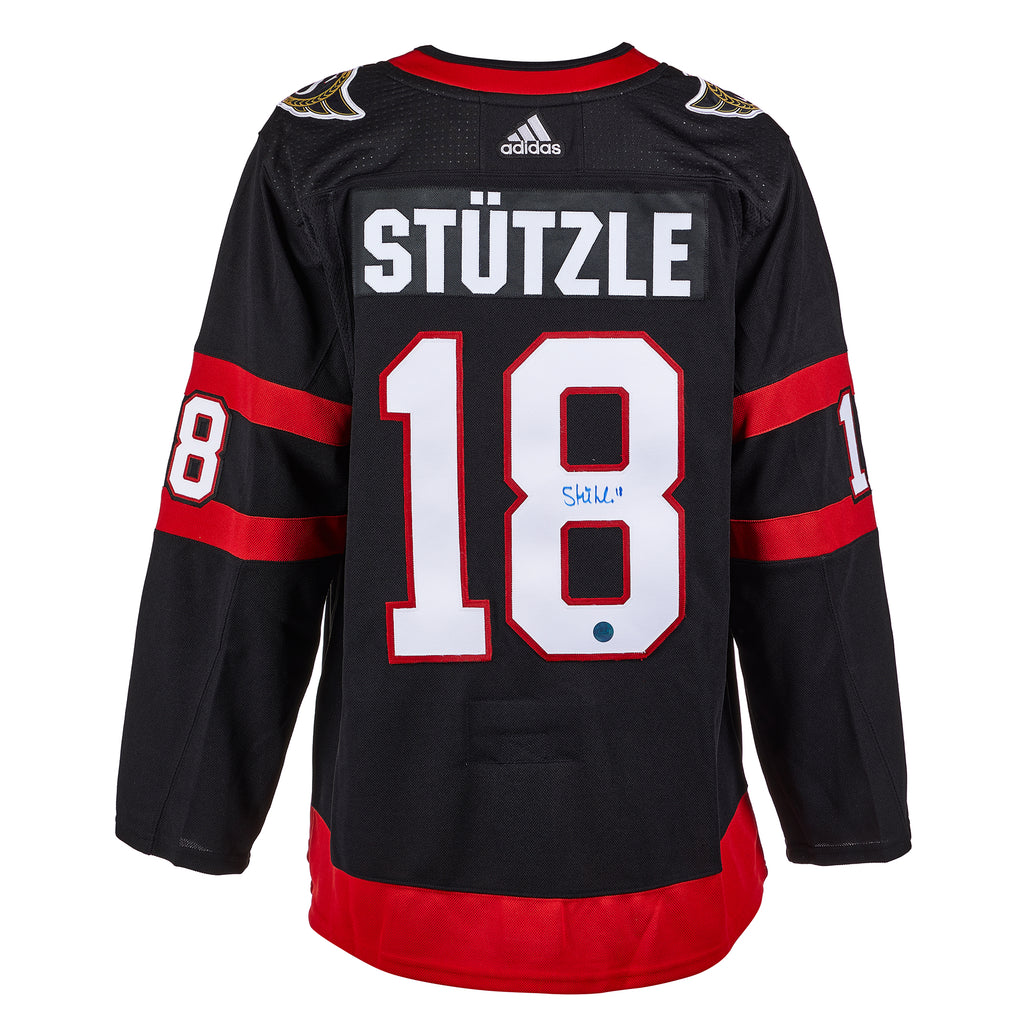 Tim Stutzle Ottawa Senators Autographed Adidas Jersey | AJ Sports.