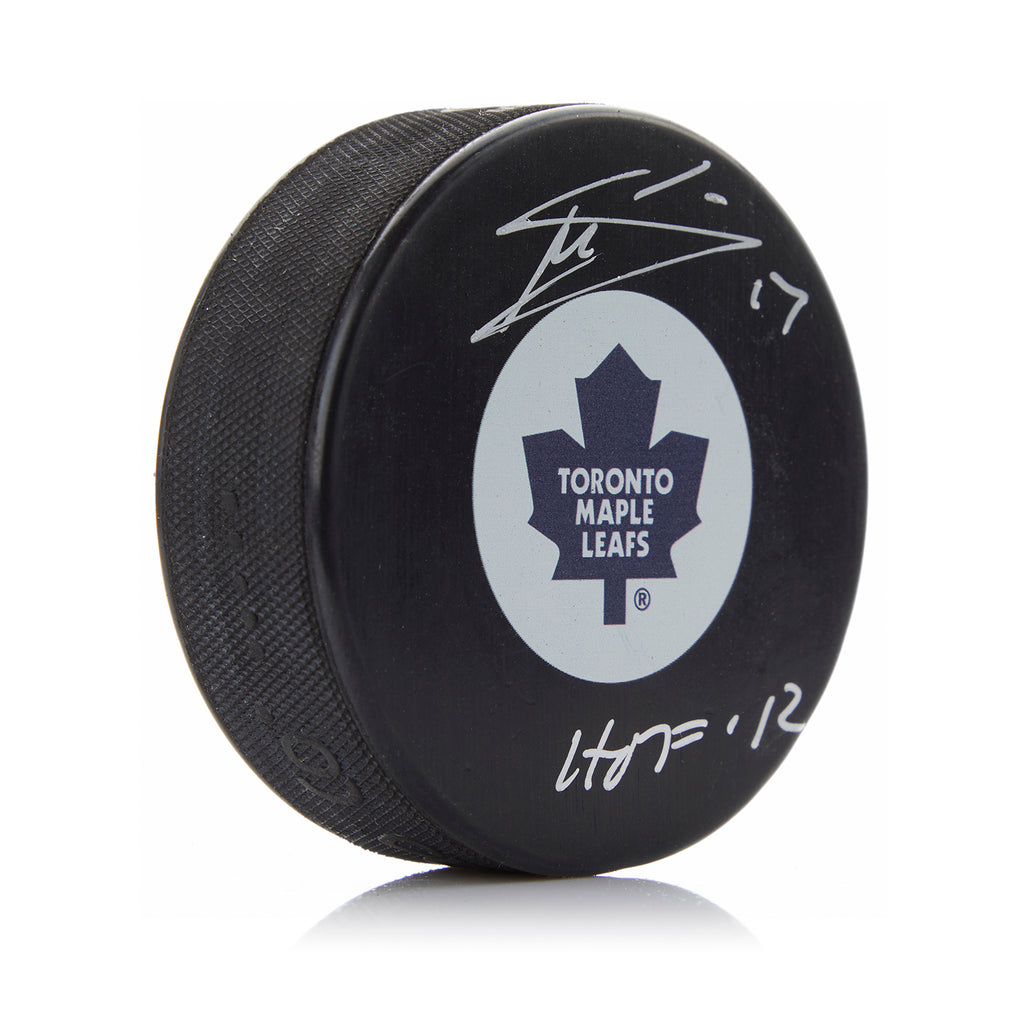 RSA Mats Sundin Signed HOF 12 Inscription Toronto White Hockey Jersey (JSA)