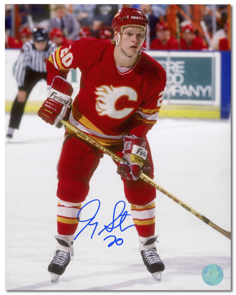 Gary Suter Calgary Flames Autographed Hockey 8x10 Photo | AJ Sports.