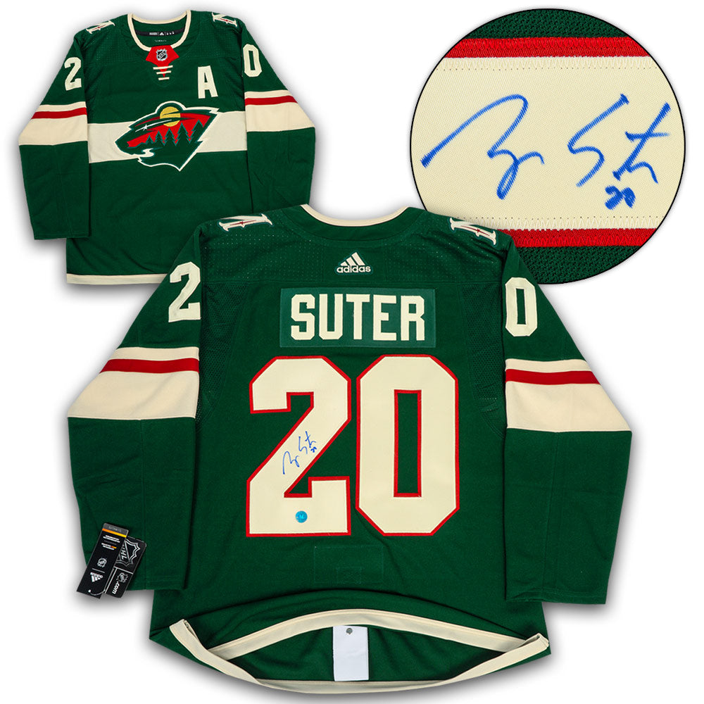 Ryan Suter Minnesota Wild Autographed Adidas Jersey | AJ Sports.